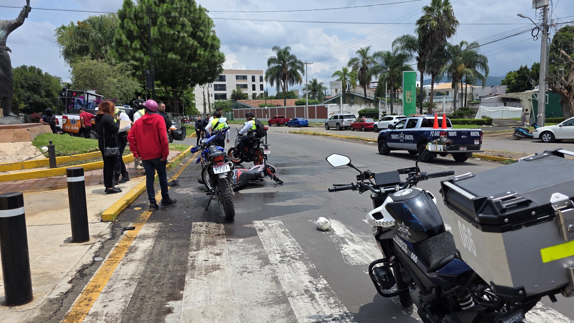 Tras persecución intermunicipal policías de Zamora detienen a presunto robamotos