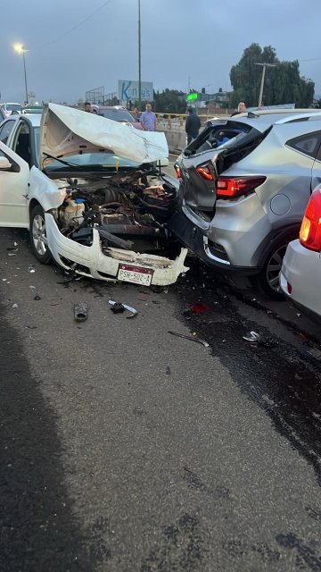 Carambola en el puente de salida a Quiroga
