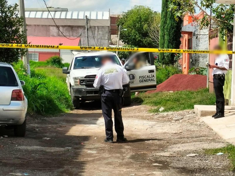 Hallan a joven asesinado en un baldío de la colonia moreliana Unidos Santa Cruz
