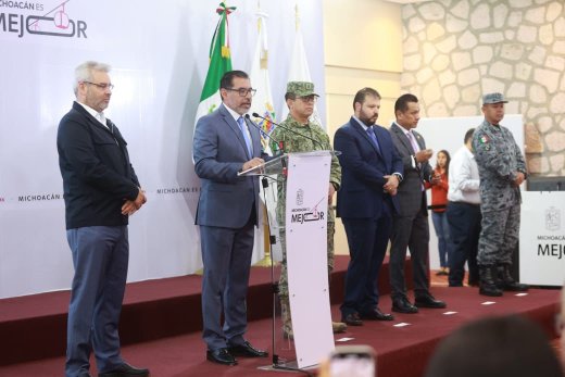 Homicidios dolosos bajan 47 % en Apatzingán: SSP