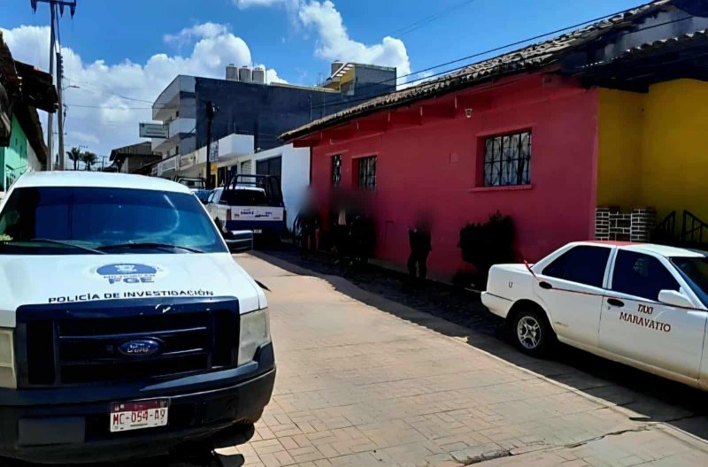 Taxista es asesinado a balazos en el municipio de Tlalpujahua 