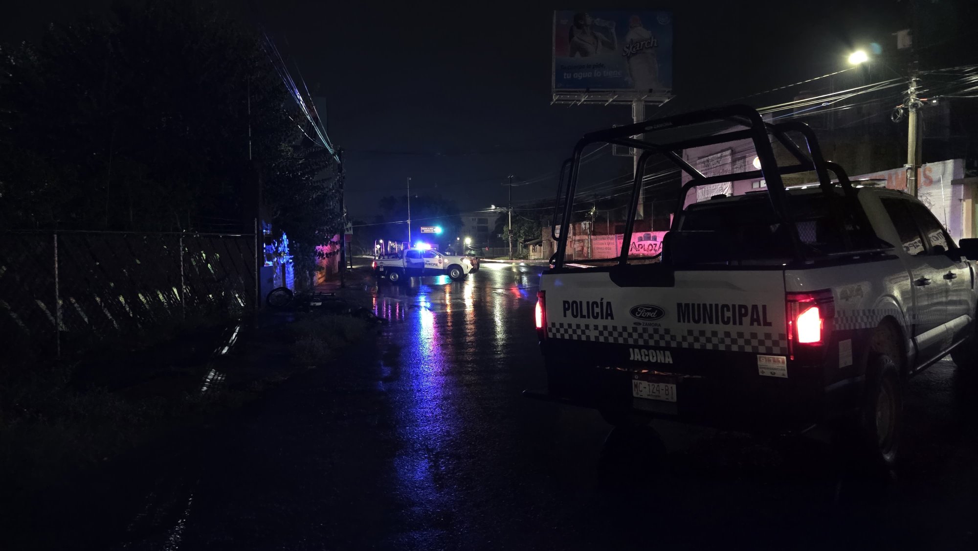 Joven muere en accidente de motocicleta, en la avenida Morelos de Jacona 