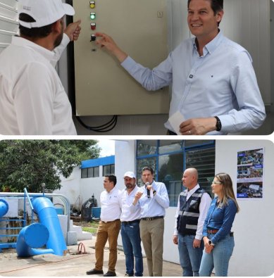 Alfonso Martínez supervisa obras del Acuaférico; beneficiarán al 80 por ciento de los morelianos