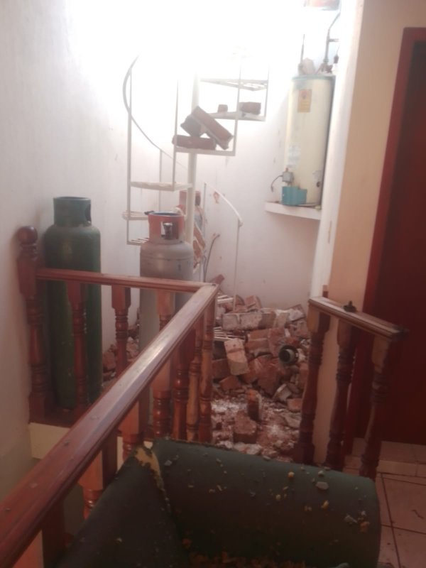 Adulto mayor herido en estallido por acumulación de gas en vivienda de Jacona