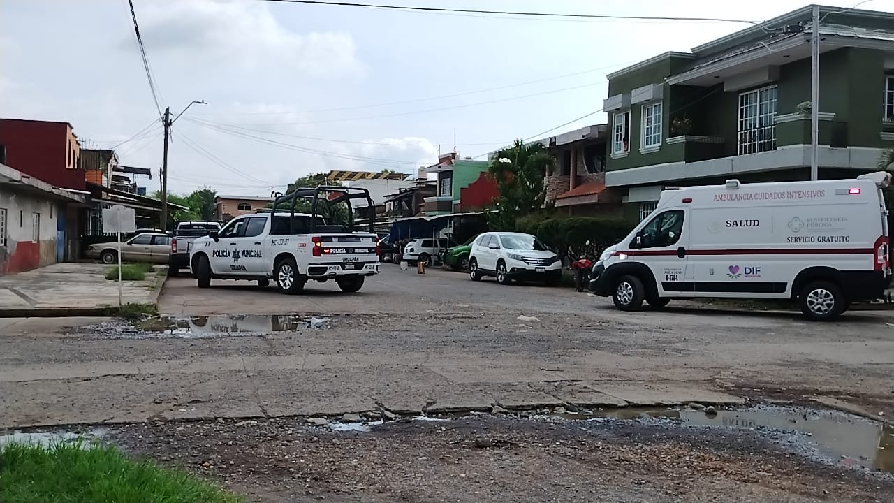 Mujer herida por "rozón" de bala en la colonia La Mora, de Uruapan 