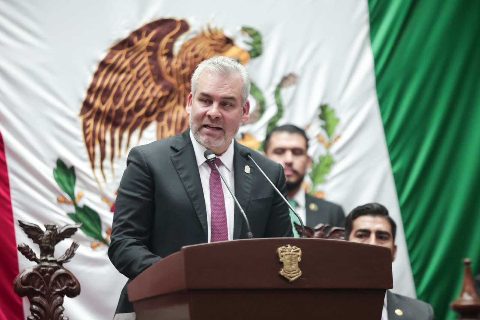 Rinde Bedolla cuarto informe de gobierno; la transformación de Michoacán está en marcha