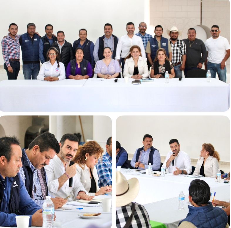 Yankel Benítez estrecha comunicación jefes de tenencia para avanzar en desarrollo de zona rural