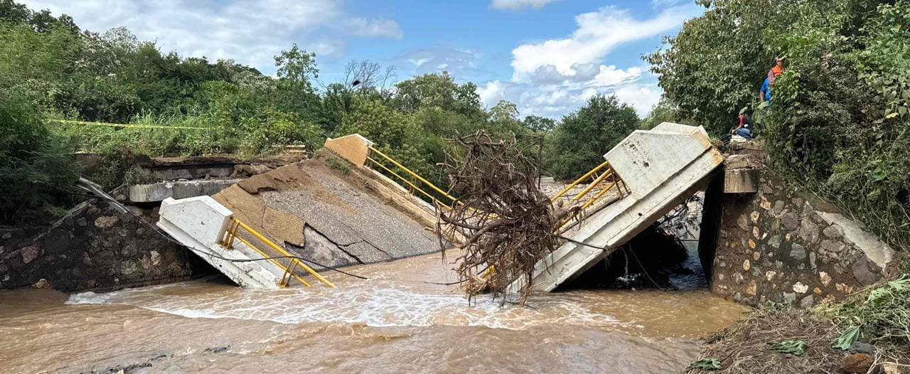 IMPLEMENTARÁ SICT CAMINO DE DESVÍO PROVISIONAL ANTE AFECTACIONES DEL PUENTE “EL RODEO” EN MICHOACÁN
