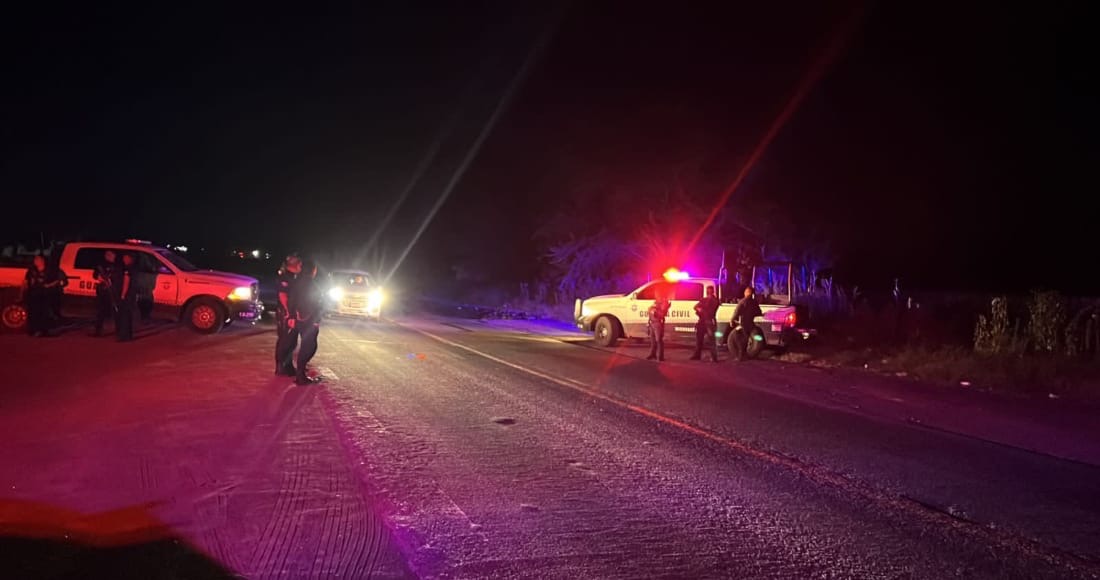 Policías repelen ataque armado en el Ejido Morelos en Apatzingán 