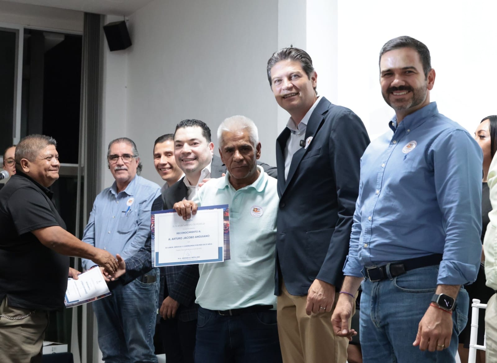 Celebra Alfonso Martínez, Aniversario del Sindicato Demócrata de Empleados Municipales de Morelia