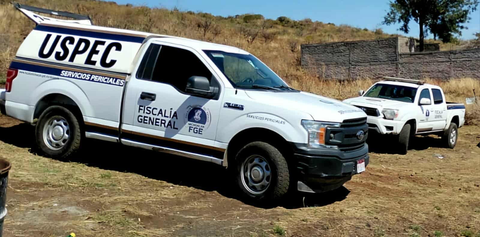 Asesinan a hombre en zona cerril de Cuto del Porvenir, Tarímbaro