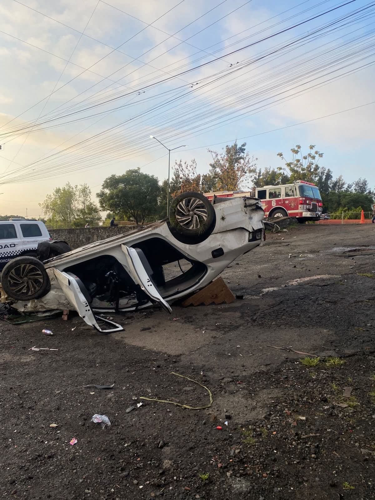 Se registran 2 accid3ntes vehiculares en Morelia; hay 3 herid0s 
