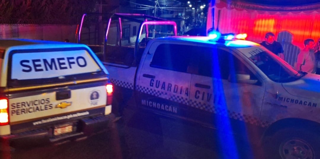 Atacan a balazos a dos hombres en Taretan; uno muere