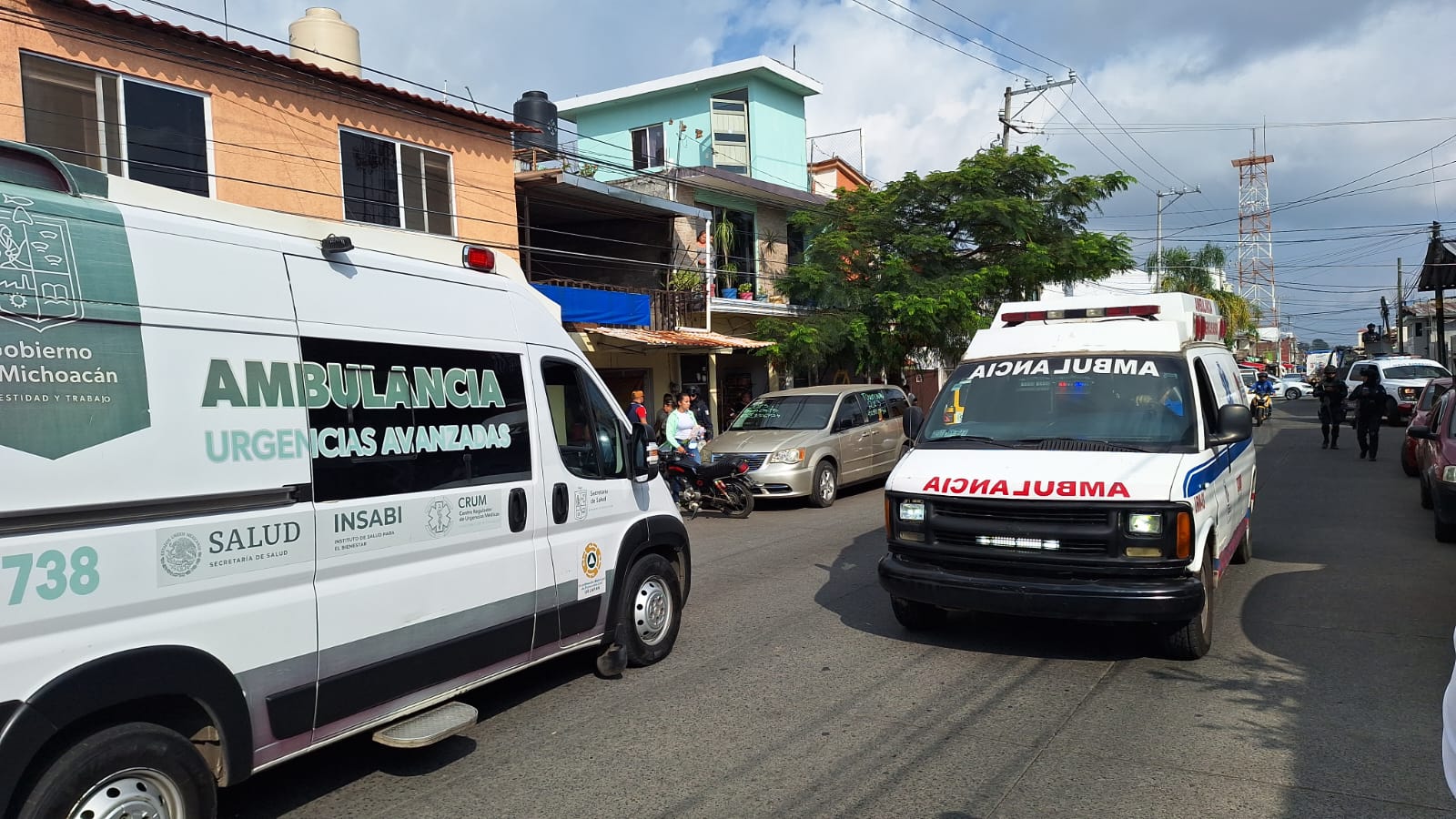 Pareja es herida durante ataque armado, en la colonia Ferrocarrilera de Uruapan 