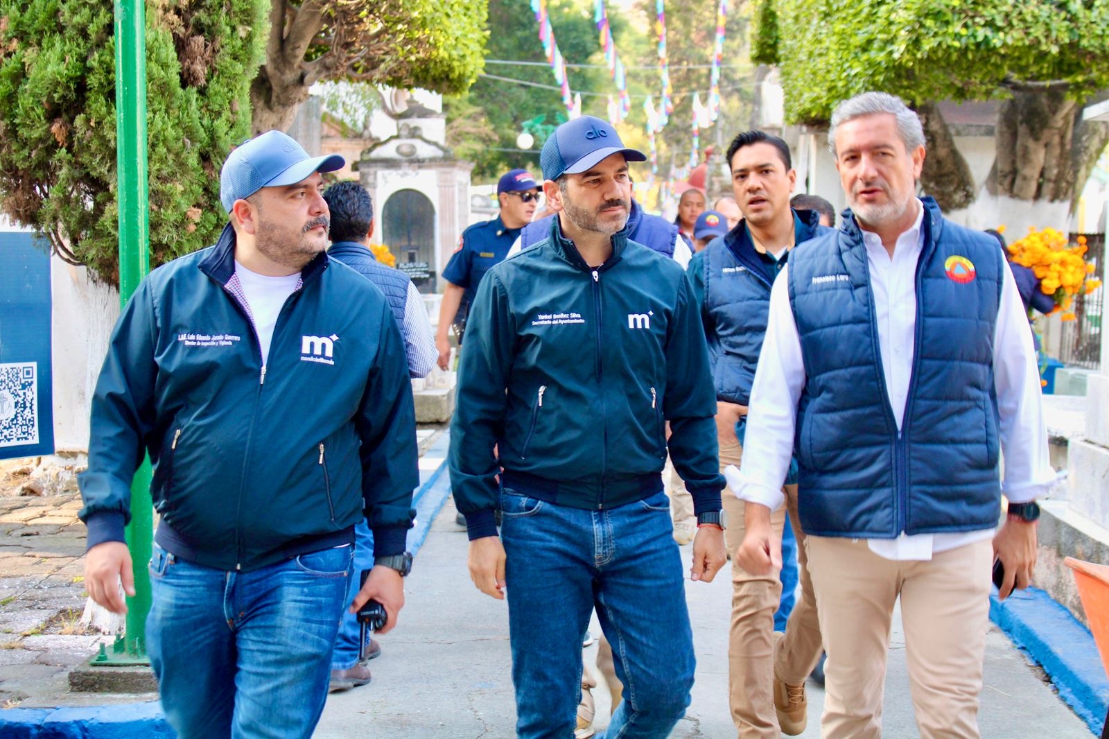 Encabeza Yankel Benítez operativo de supervisión en Panteones Municipales