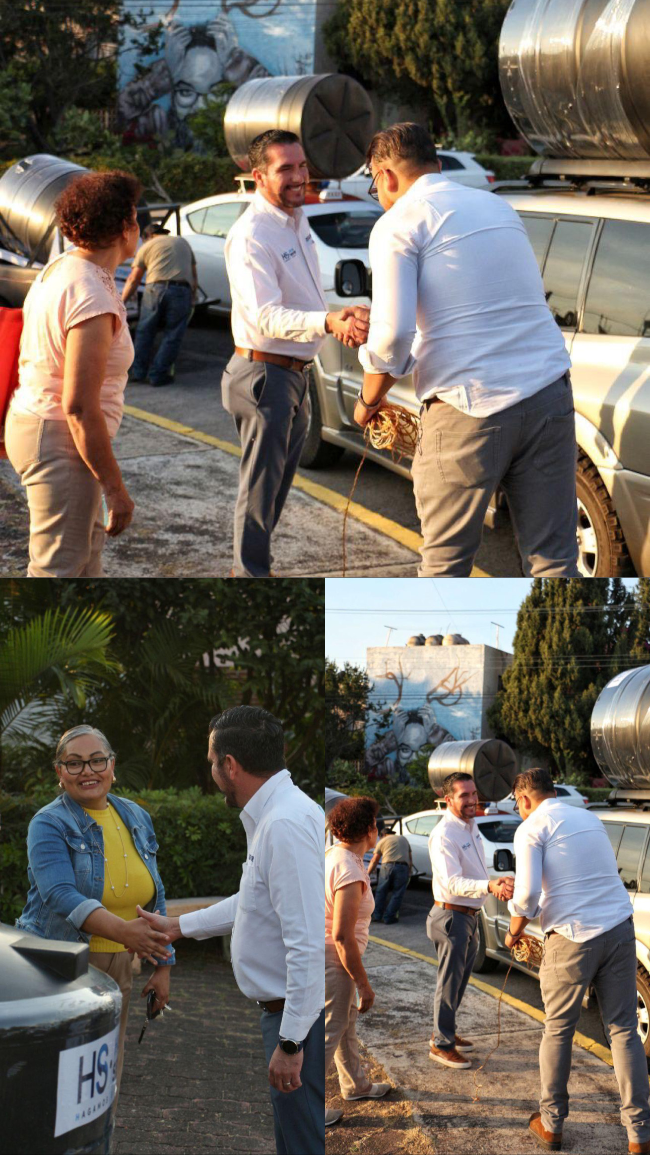 La atención a los morelianos no cesará; continúan recorridos de Hugo Servín por diversas colonias