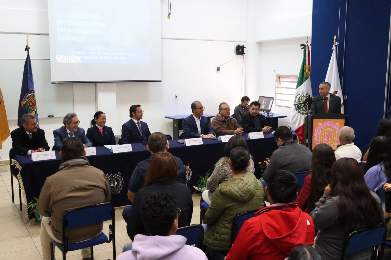 UMSNH potencializa la divulgación de la ciencia a la sociedad michoacana; inauguran Coloquio Internacional de Ingeniería Química