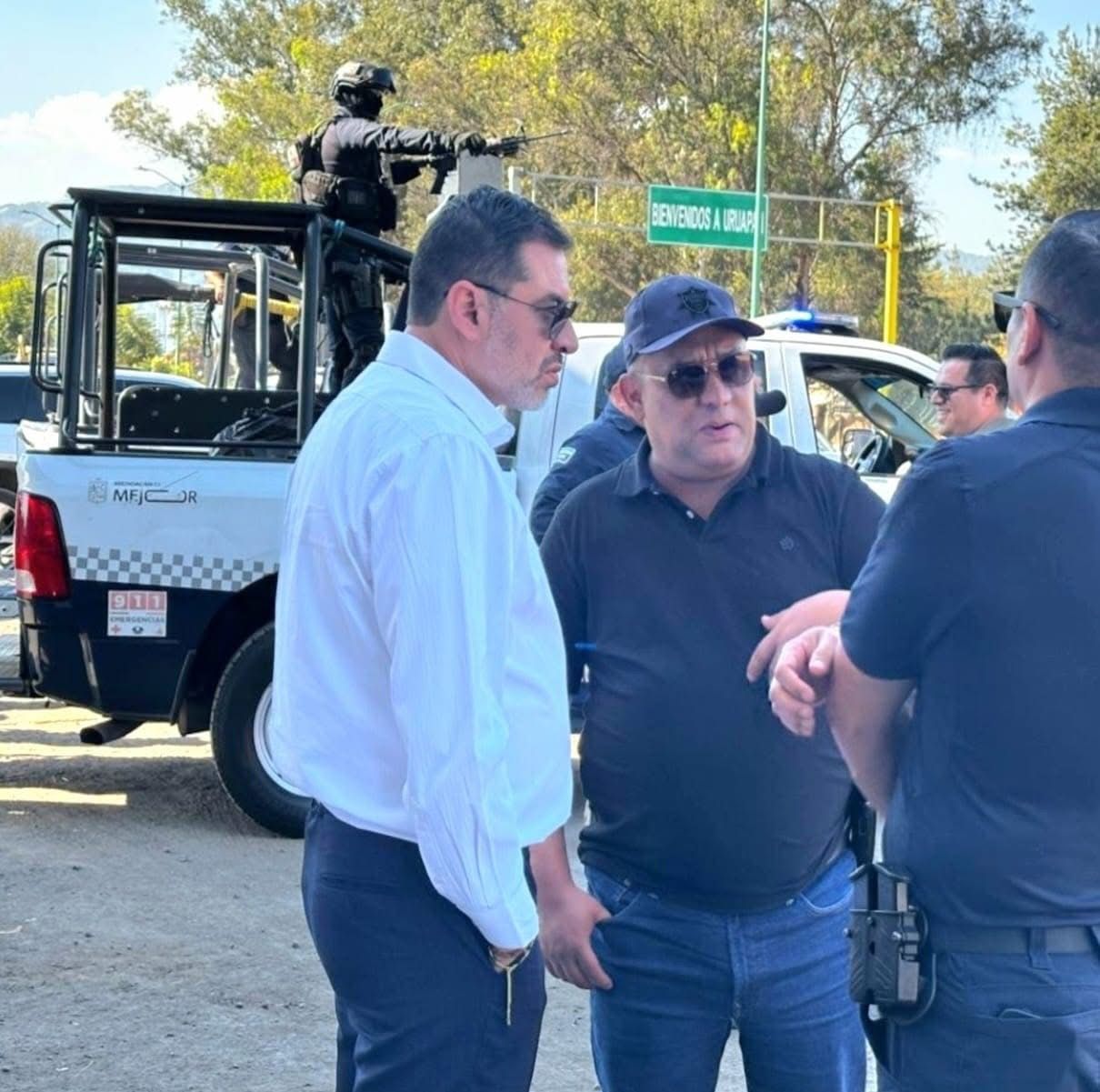 Plan Paricutín refuerza operaciones en Uruapan: SSP