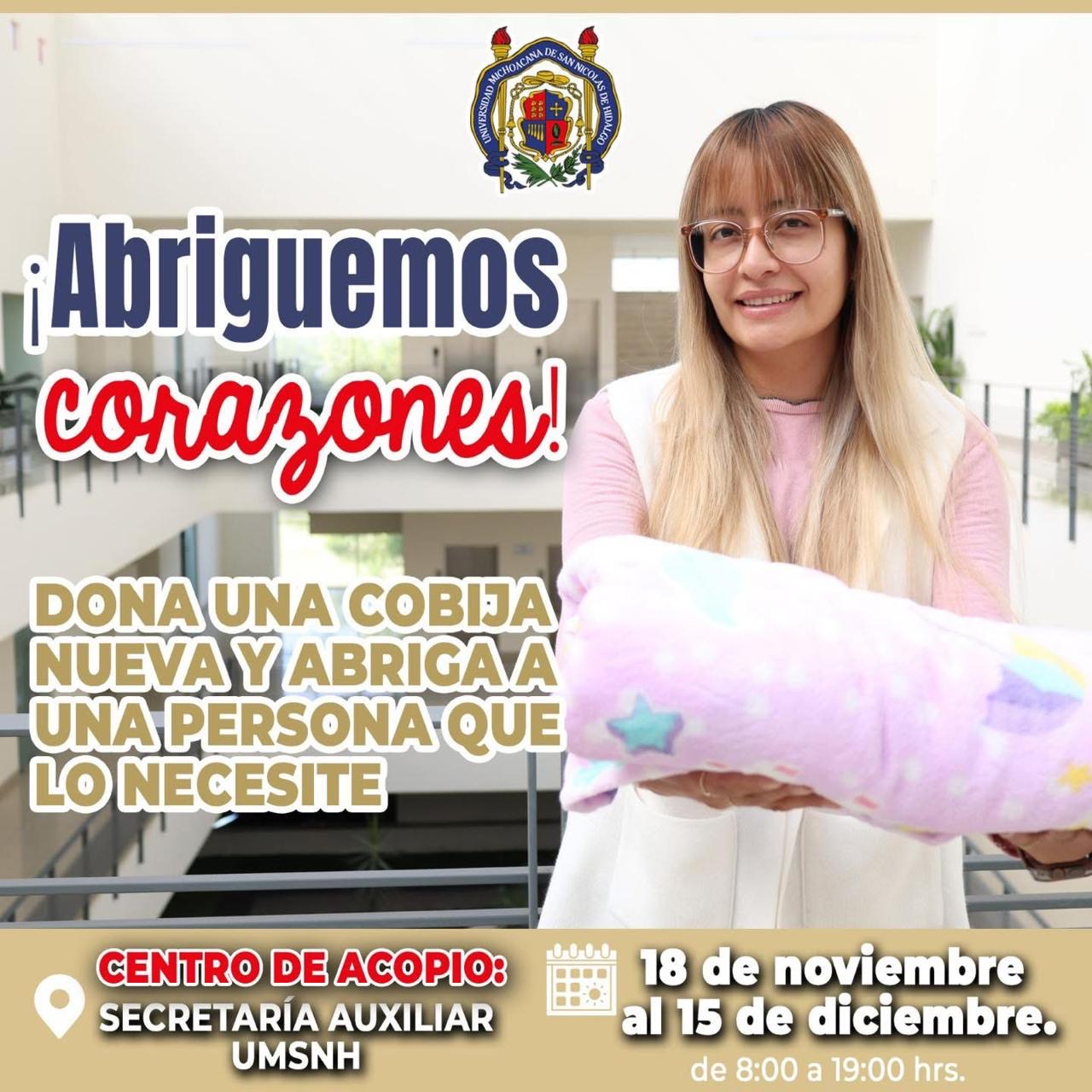 ¿ Quieres apoyar a las personas mas vulnerables al frio en #Michoacán❓