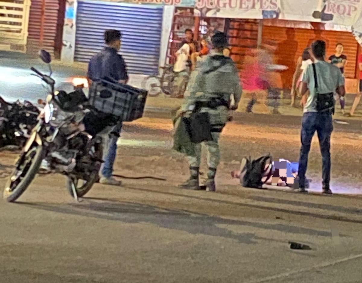 Joven motociclista muere en aparatoso accidente, en Nueva Italia