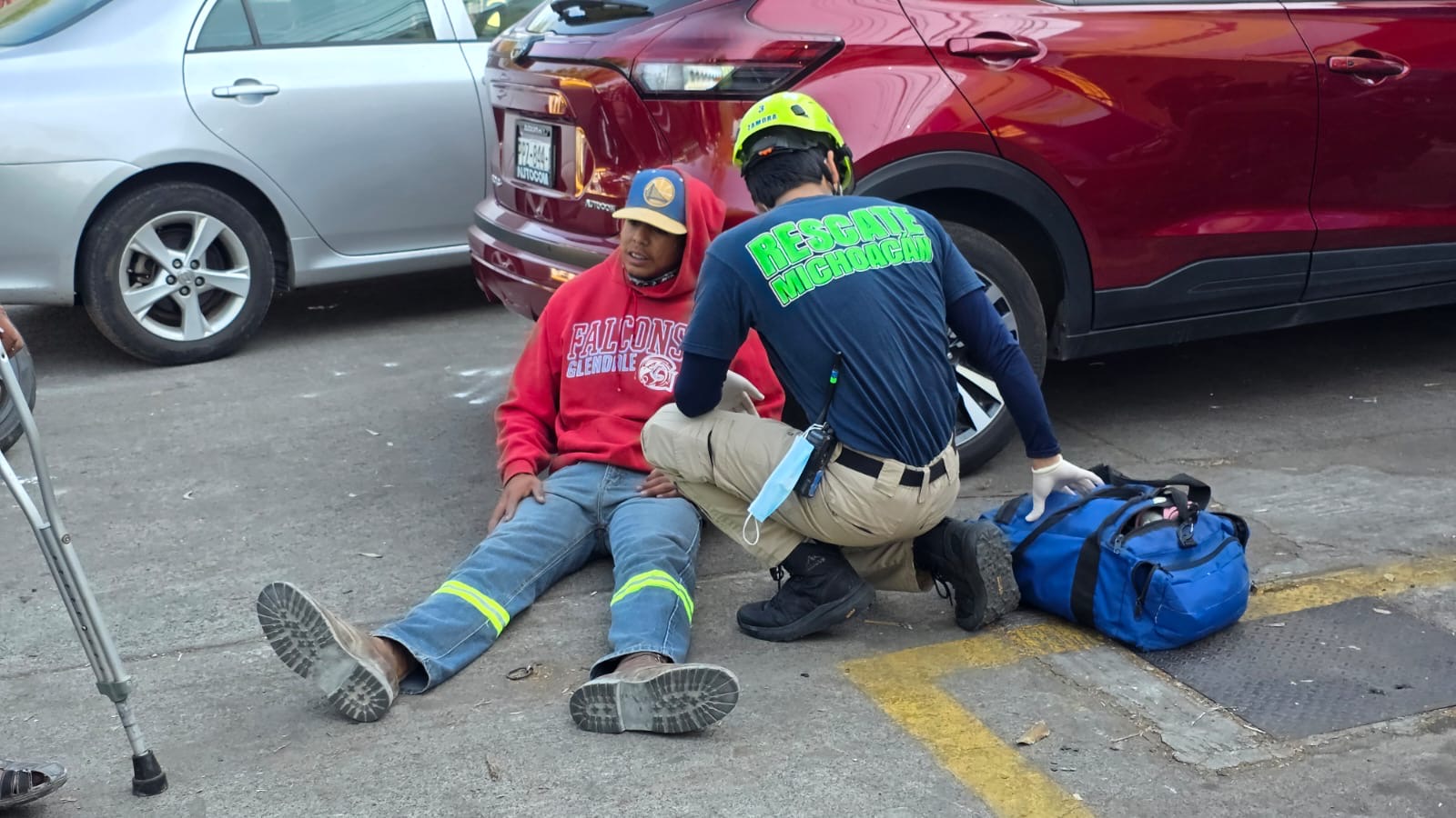 Pasajeros de taxi sufren crisis nerviosa tras choque con tráiler en Zamora