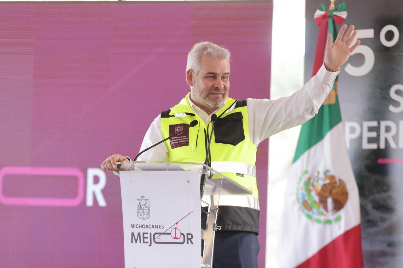 Inversión pública generó en 2025 más de 21 mil empleos en Michoacán: Bedolla