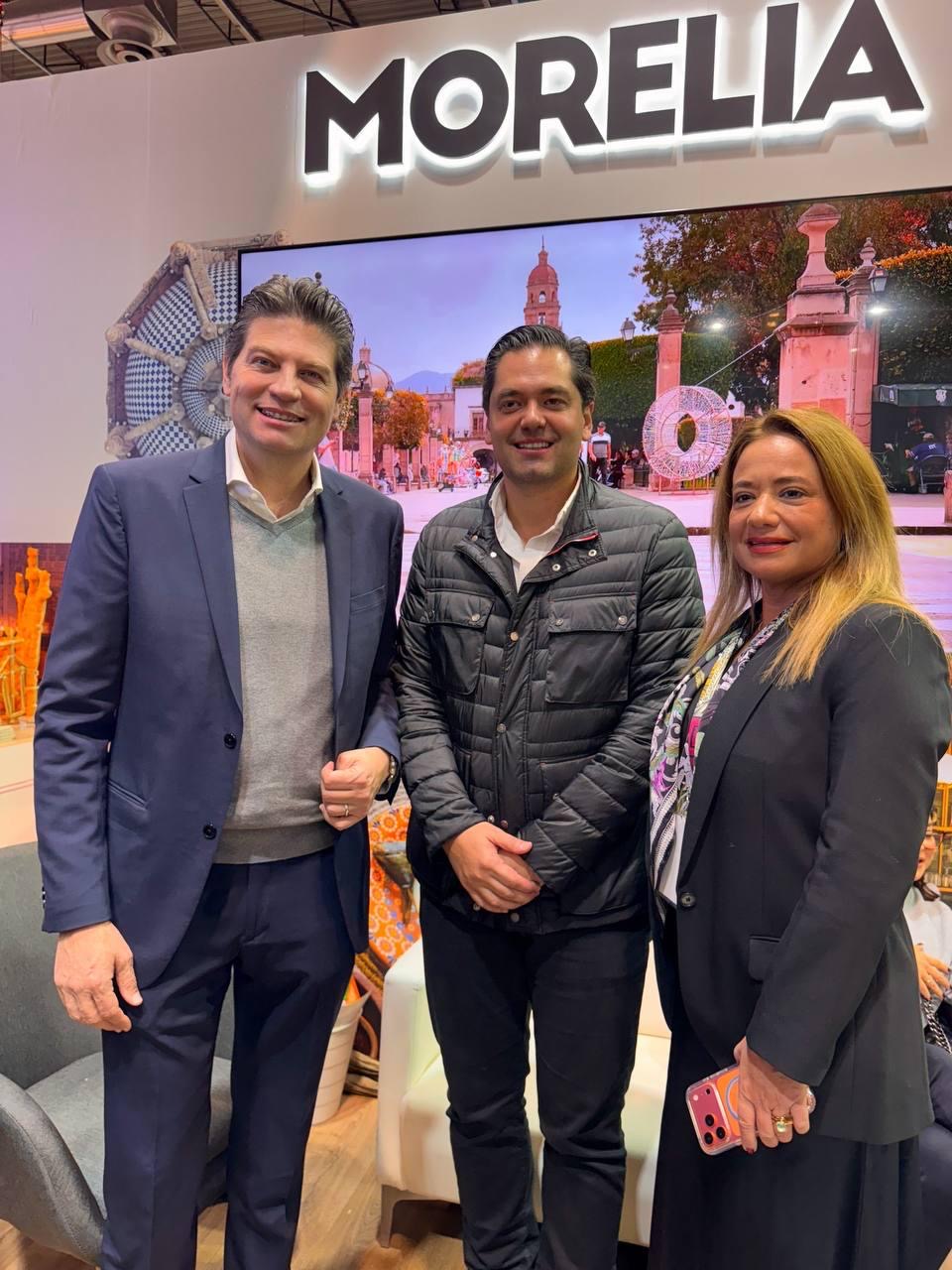Presente, Gobierno de Morelia en la Feria Internacional de Turismo de Madrid