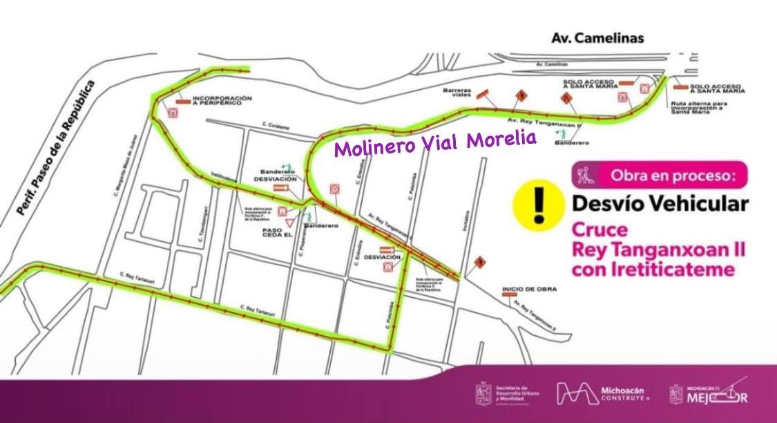 Calle Rey Tanganxoán Segundo se convertirá de un solo sentido por obras del teleférico