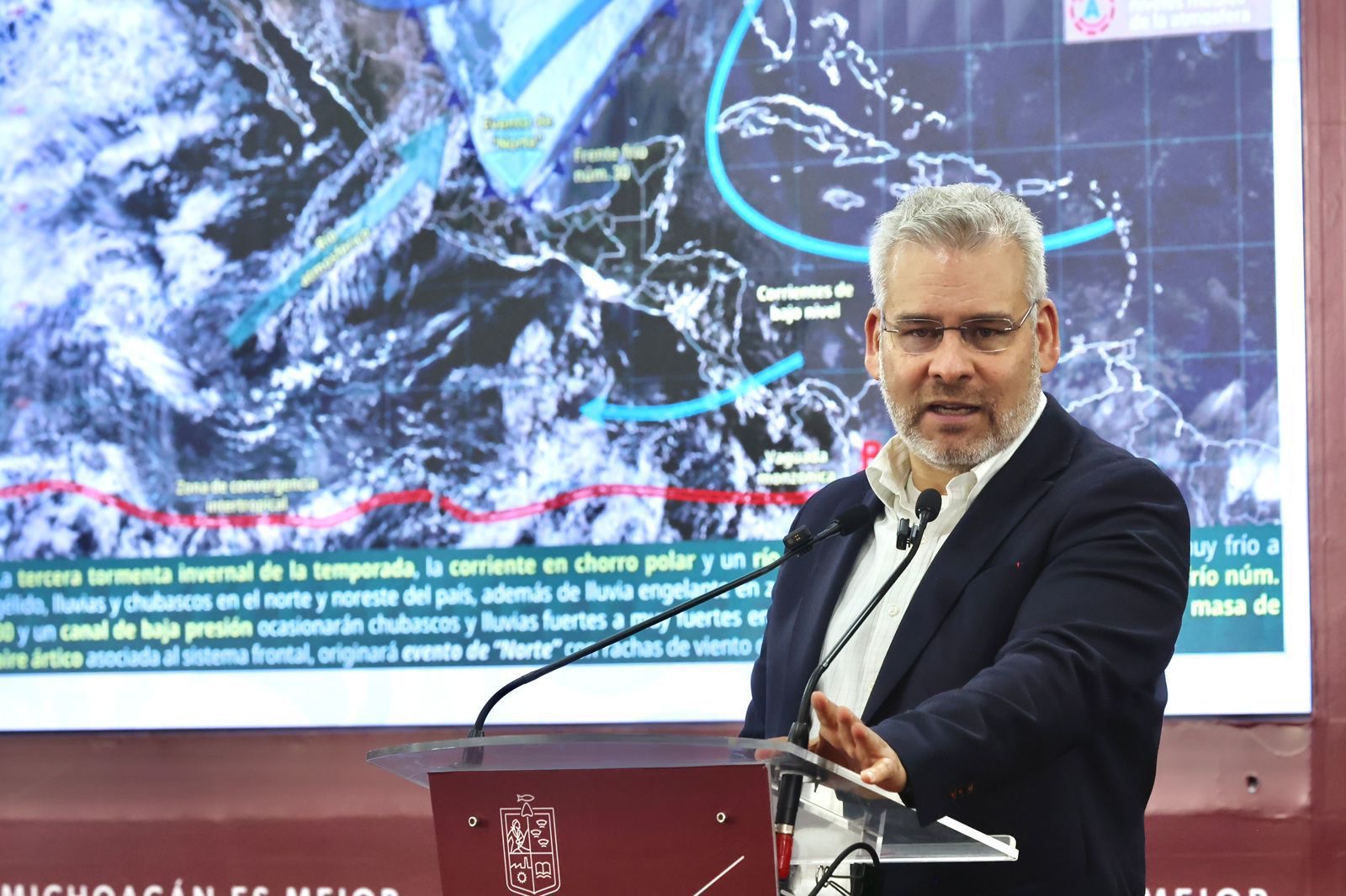 Preparado PC Michoacán ante alerta de heladas para próximas horas: Bedolla