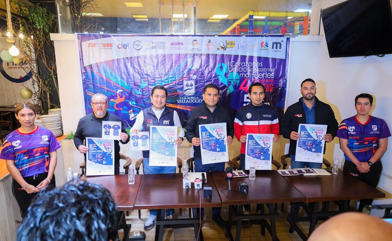 Presenta Imcufide Cuarta Carrera Simude ‘Corazones Unidos, Corazones Más Fuertes’