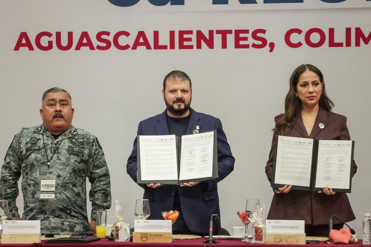 Total coordinación entre gobernadores de la zona Occidente; seguridad es prioridad en la región: Raúl Zepeda