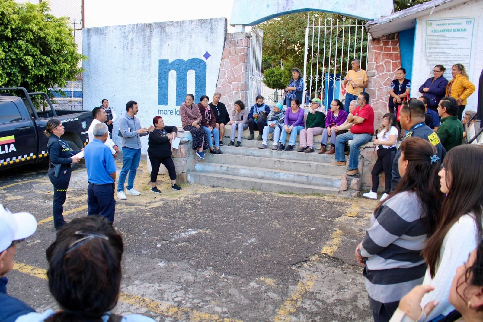 Afianza Yankel Benítez comunicación con vecinos de la colonia Dr. Miguel Silva