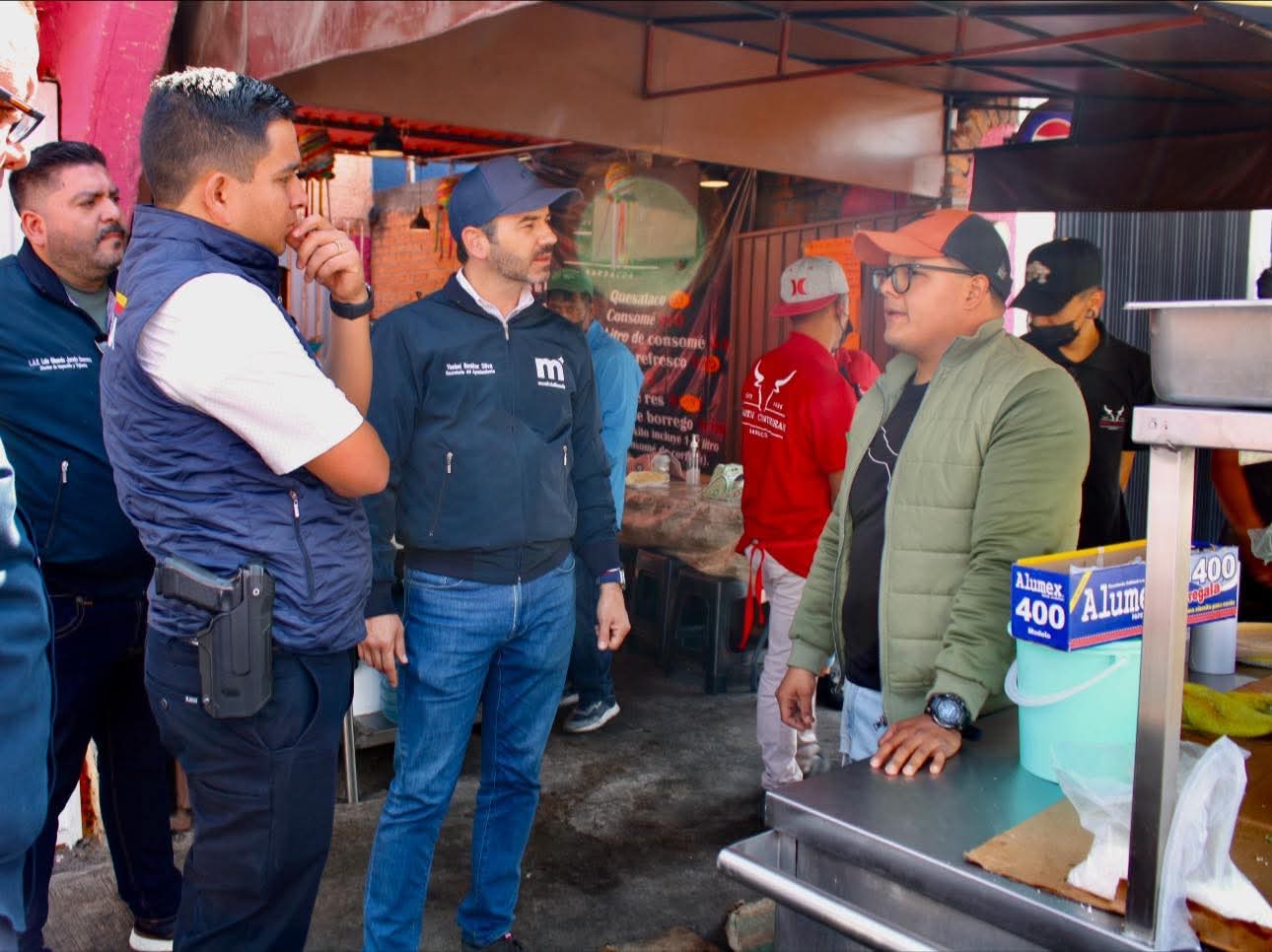 Orden en la vía pública, clave para una Morelia más segura y funcional: Yankel Benítez