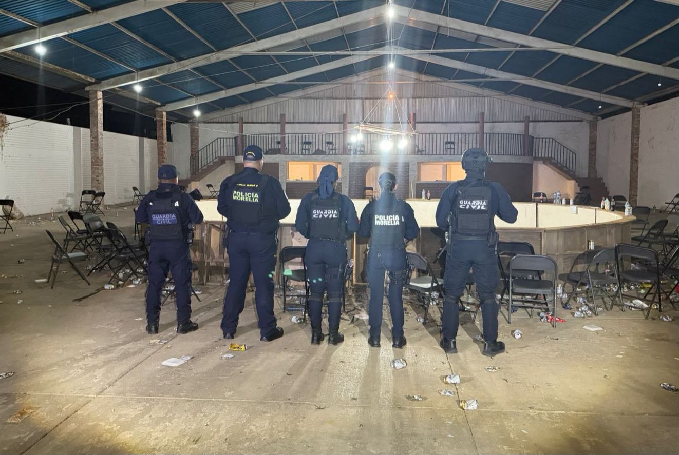 Desmantelan palenque clandestino en Tiripetío