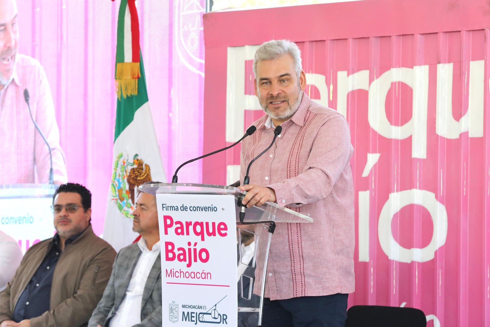 Con el Parque Bajío, Michoacán encabeza estrategia nacional de industrialización: Bedolla