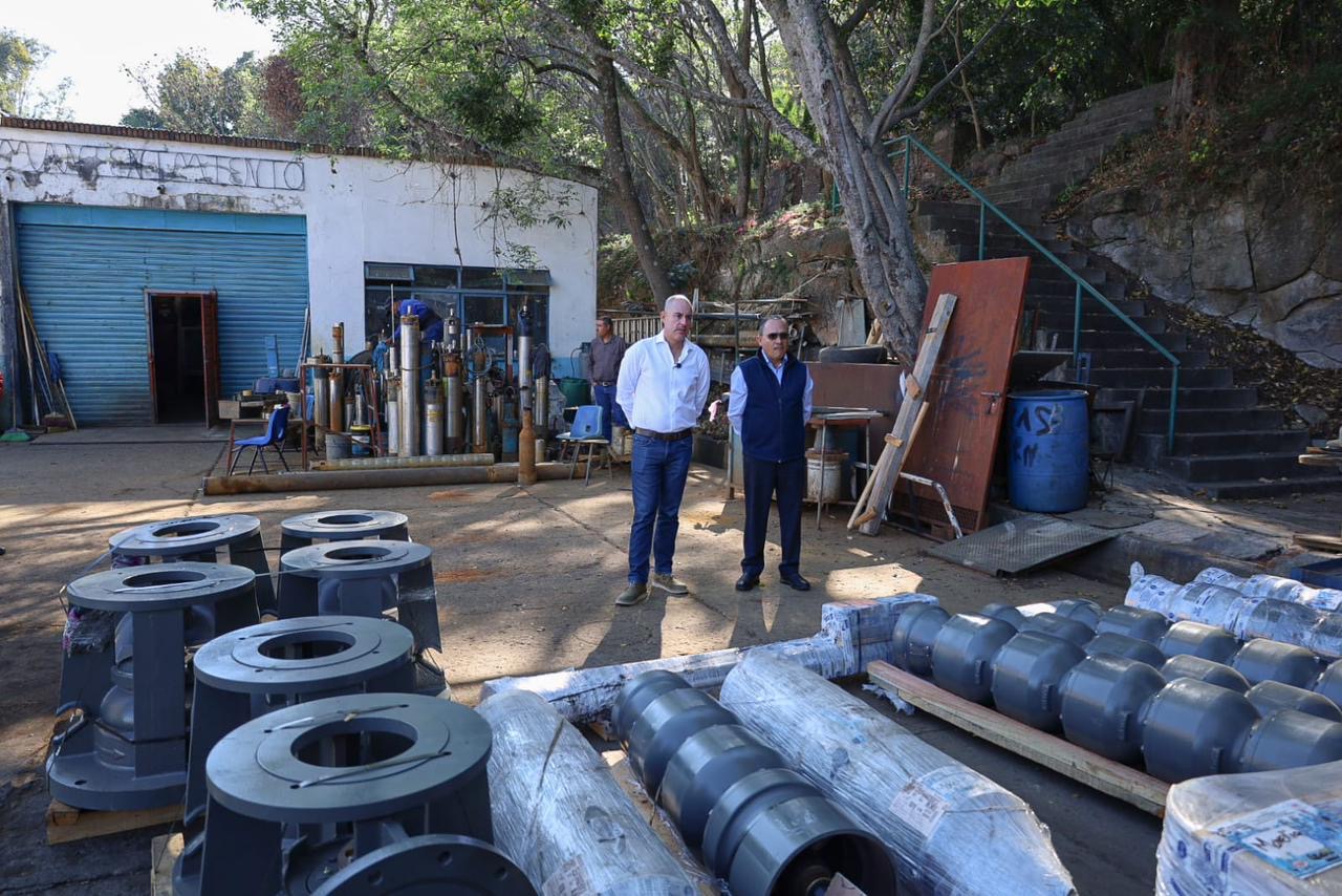 Adolfo Torres instruye atención inmediata a daños por vandalismo en el pozo C5