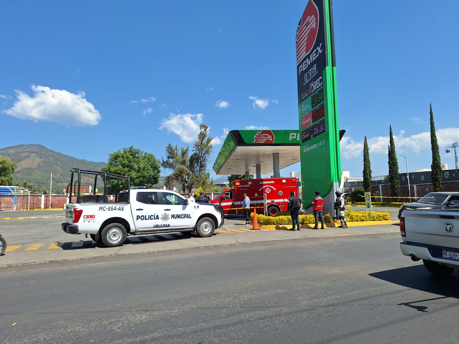 Asesinan a empleado de gasolinera en la colonia La Perla de Uruapan 