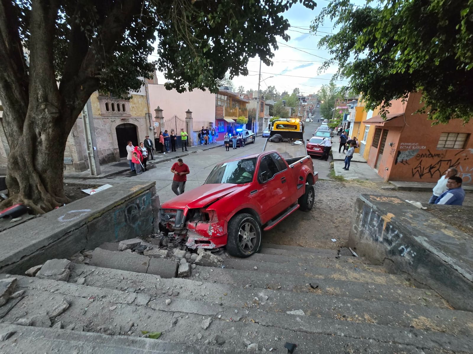 Se registran dos percances viales en el norte de Morelia