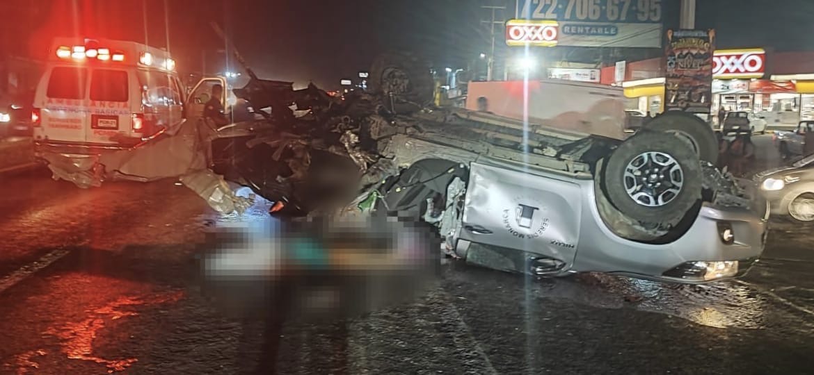 Fallece una persona tras accidente vehicular en la avenida Morelos Norte de Morelia