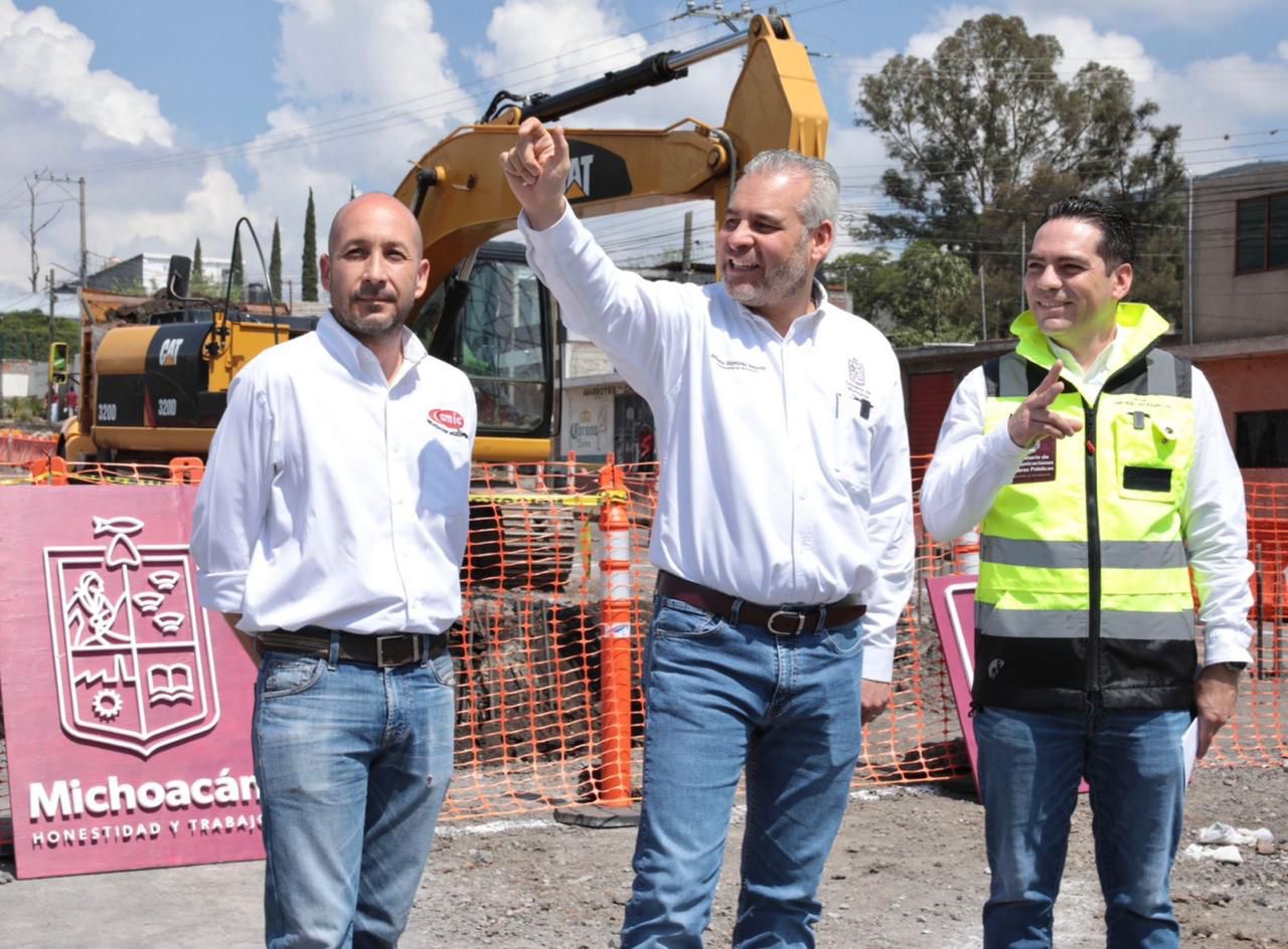 Bedolla ejecuta paquete de obras por cerca de 10 mil mdp para modernizar Morelia