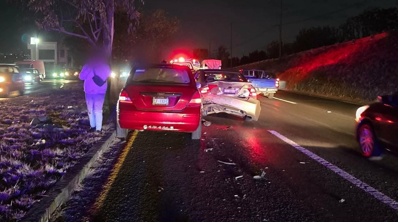 Se registran dos accidentes en la Morelia-Salamanca; muere motociclista y ocurre choque entre dos vehículos
