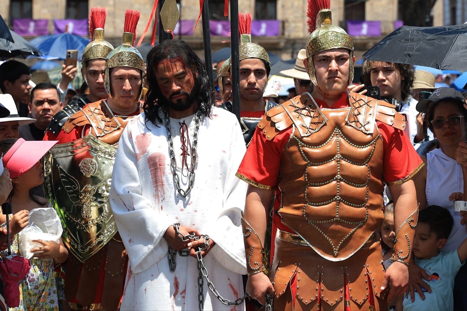 Con fervor se vive en Morelia la Pasión y Muerte de Jesús